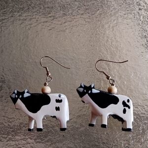 Cow Earrings